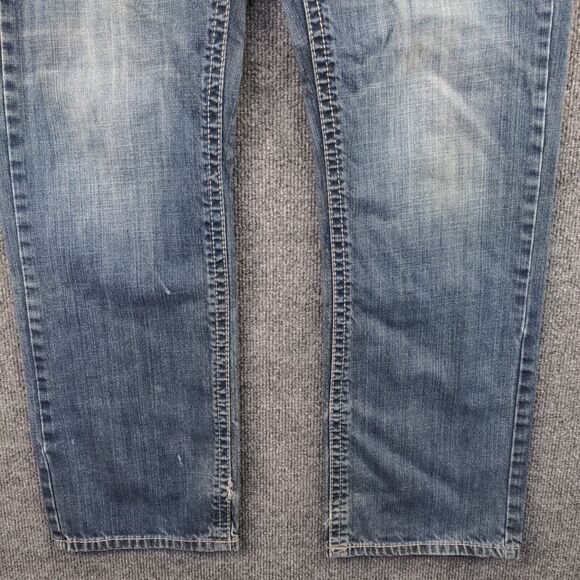 TK Axel Jeans Mens Size 32x32 Blue Denim Belt Loops 5 Pocket - Picture 7 of 14